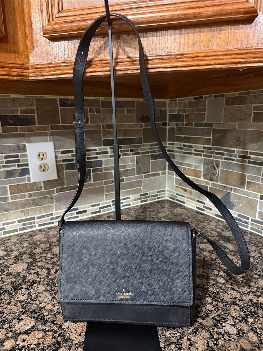 Kate Spade NWOT Black Crossbody Bag